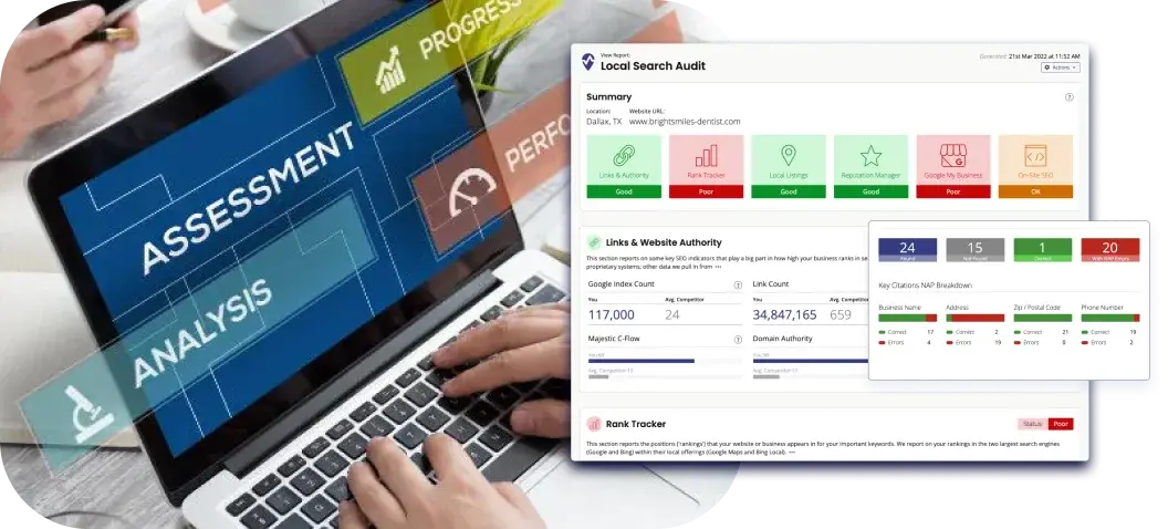 your-page-first-start-journey-audit Your Page First Process: Start the Journey. We audit your online presence to create a custom roadmap for growing your visibility and reputation.