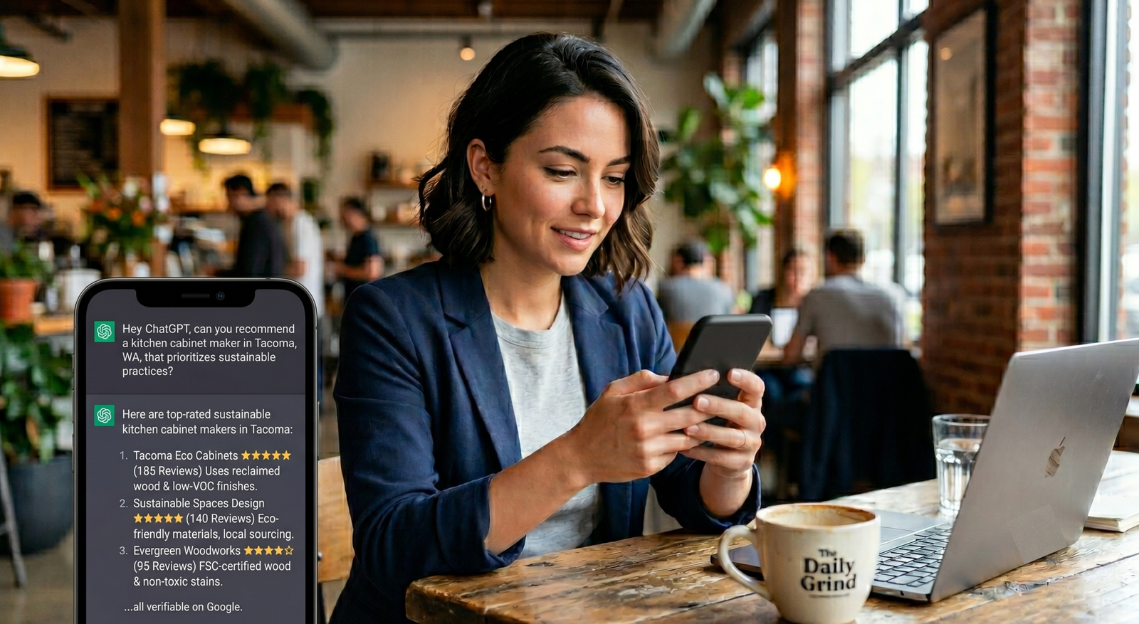 Homepage AI Search