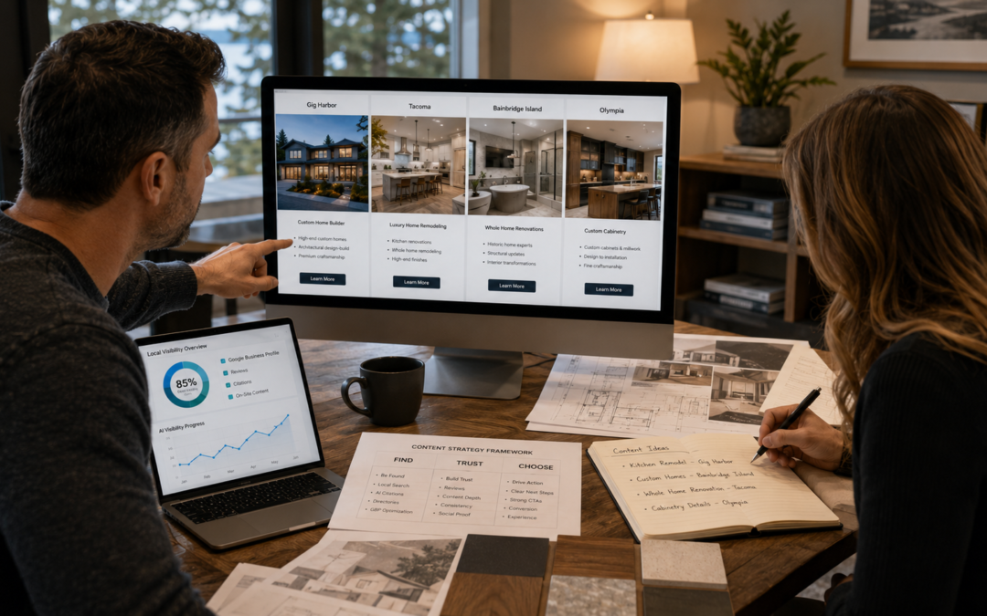 Why Generic Content Keeps Custom Builders and Luxury Remodelers Invisible (And What to Build Instead)
